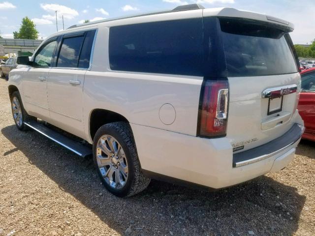 1GKS2JKJ1FR709625 - 2015 GMC YUKON XL D WHITE photo 3