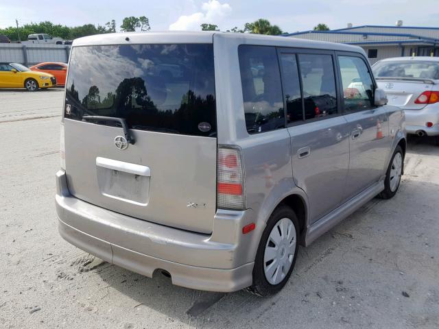 JTLKT324764037201 - 2006 TOYOTA SCION XB 银色 照片 4