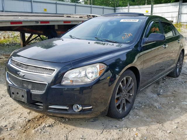 1G1ZE5E76BF116744 - 2011 CHEVROLET MALIBU LTZ შავი ფოტო 2