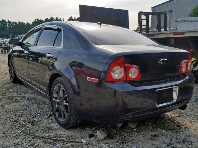 1G1ZE5E76BF116744 - 2011 CHEVROLET MALIBU LTZ შავი ფოტო 3