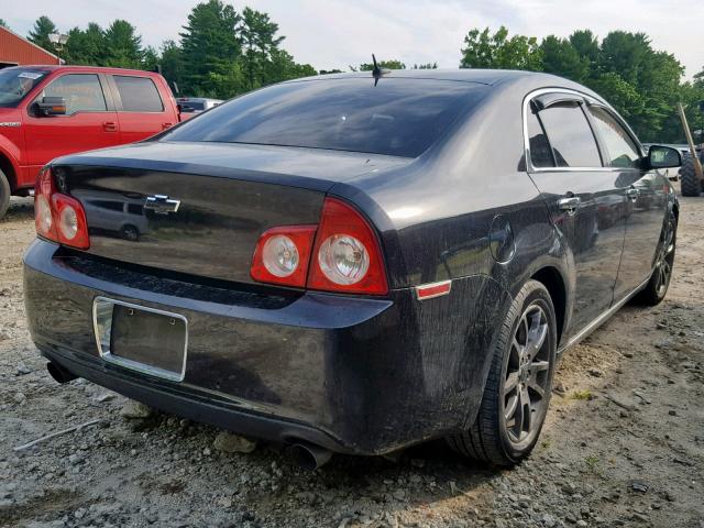 1G1ZE5E76BF116744 - 2011 CHEVROLET MALIBU LTZ შავი ფოტო 4