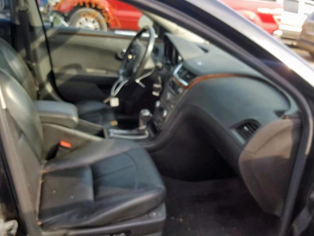 1G1ZE5E76BF116744 - 2011 CHEVROLET MALIBU LTZ შავი ფოტო 5