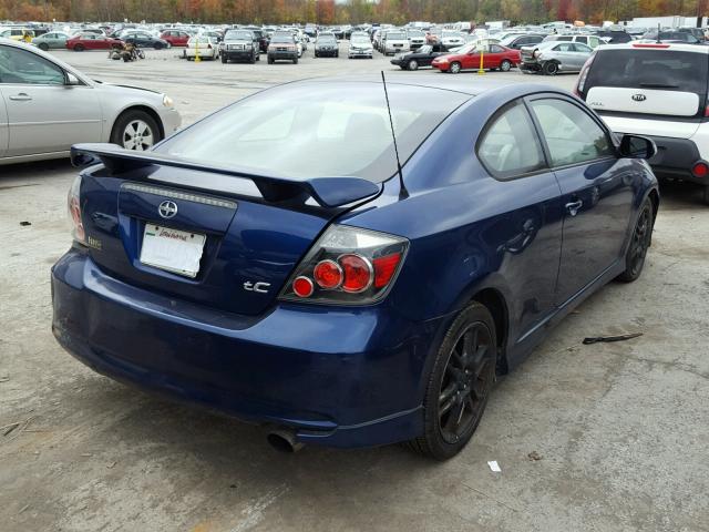 JTKDE167380266940 - 2008 TOYOTA SCION BLUE photo 4