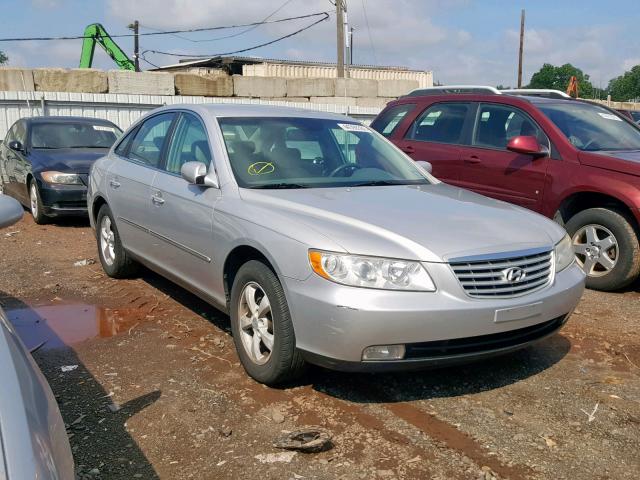 KMHFC46F36A075357 - 2006 HYUNDAI AZERA SE GRAY photo 1