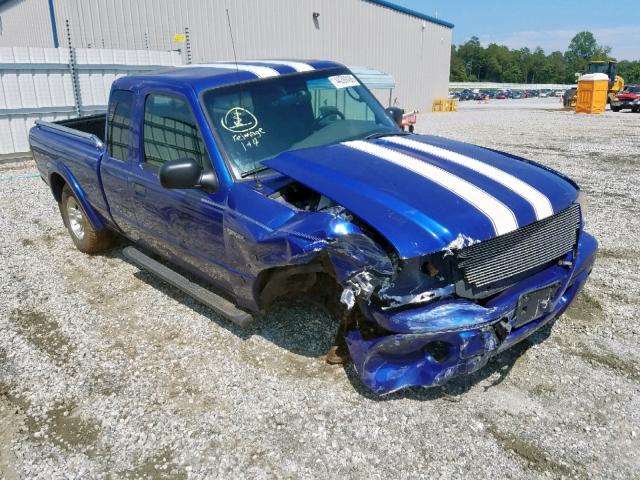 1FTYR44U33PB71916 - 2003 FORD RANGER SUP BLUE photo 1