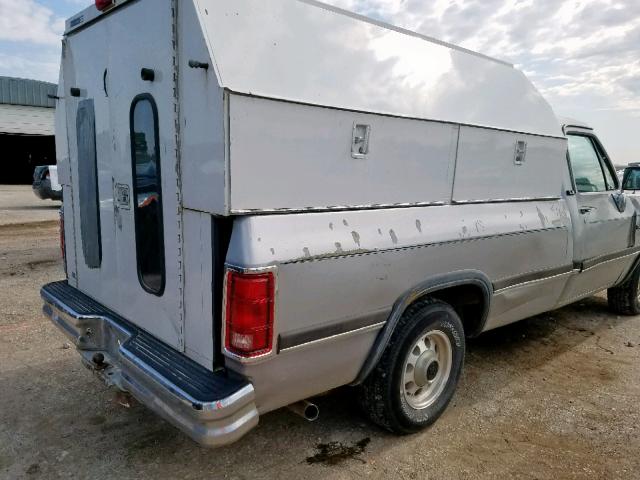 1B7HE16Y3PS251598 - 1993 DODGE D-SERIES D SILVER photo 9