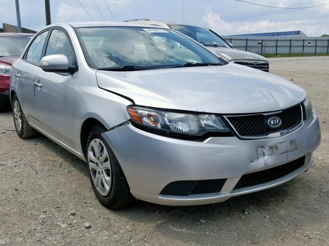 KNAFU4A24A5844095 - 2010 KIA FORTE EX SILVER photo 1