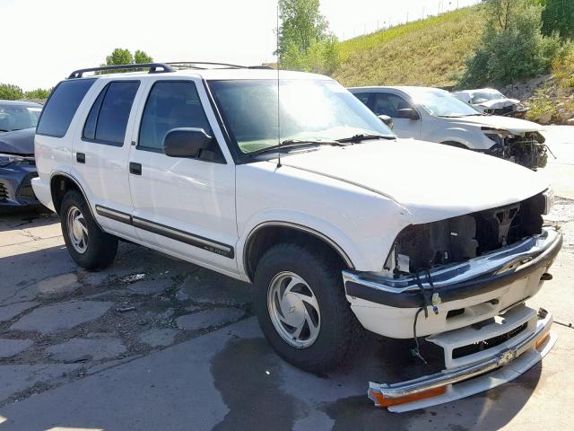 1GNDT13W4Y2273481 - 2000 CHEVROLET BLAZER WHITE photo 1