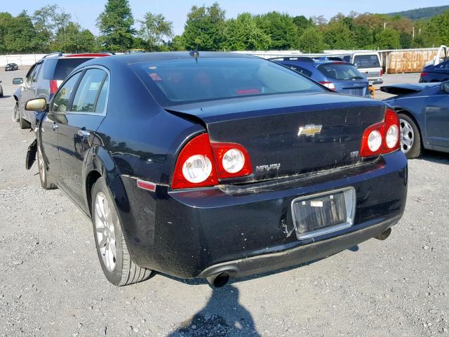 1G1ZK577084263054 - 2008 CHEVROLET MALIBU LTZ შავი ფოტო 3