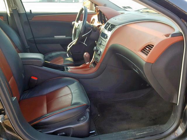 1G1ZK577084263054 - 2008 CHEVROLET MALIBU LTZ შავი ფოტო 5