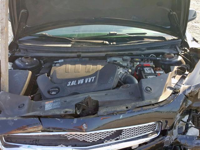 1G1ZK577084263054 - 2008 CHEVROLET MALIBU LTZ შავი ფოტო 7