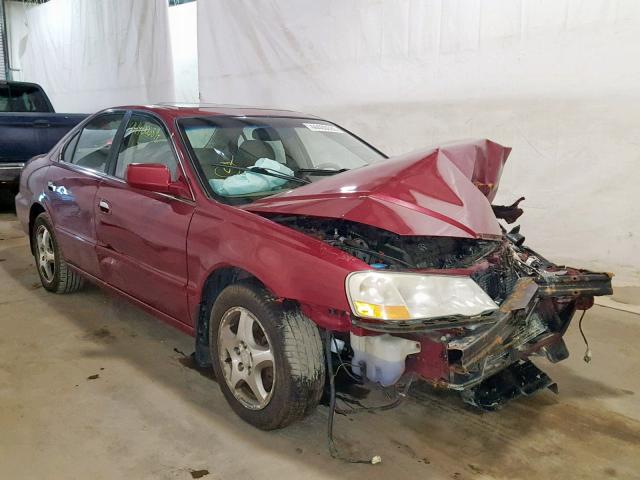 19UUA56642A052947 - 2002 ACURA 3.2TL RED photo 1