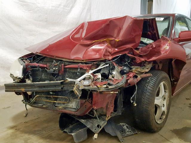 19UUA56642A052947 - 2002 ACURA 3.2TL RED photo 9