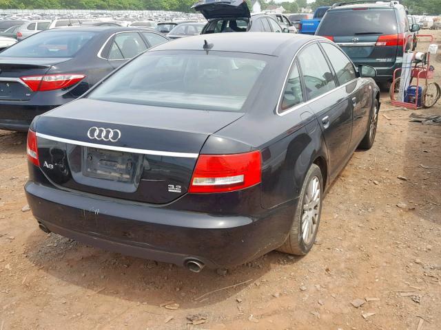 WAUDH74F77N067142 - 2007 AUDI A6 3.2 QUA BLACK photo 4