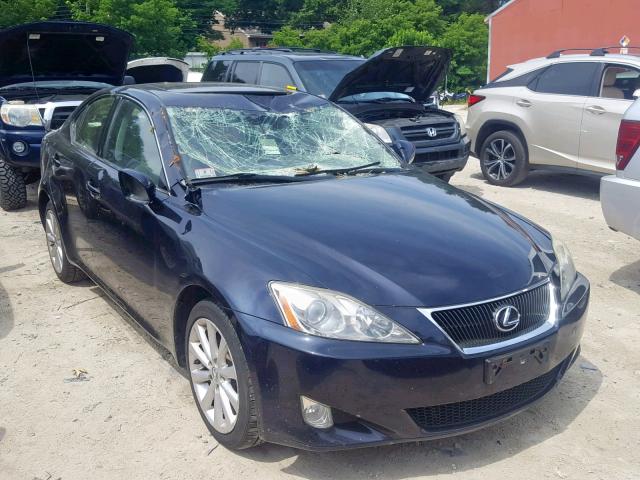 JTHCK262585021841 - 2008 LEXUS IS 250 BLUE photo 1