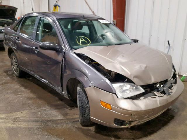 1FAHP34N57W221158 - 2007 FORD FOCUS ZX4 GRAY photo 1