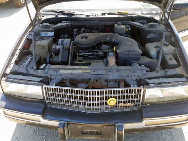 1G6KS5336LU811792 - 1990 CADILLAC SEVILLE BLACK photo 7