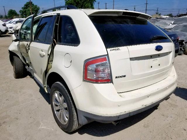 2FMDK38C97BB02980 - 2007 FORD EDGE SEL TAN photo 3