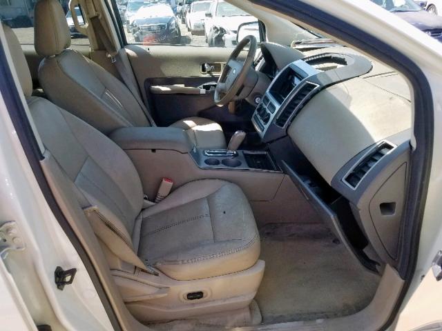 2FMDK38C97BB02980 - 2007 FORD EDGE SEL TAN photo 5