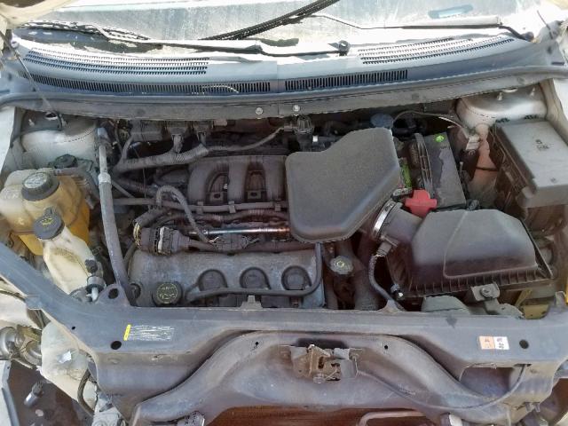 2FMDK38C97BB02980 - 2007 FORD EDGE SEL TAN photo 7