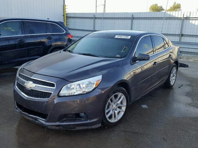 1G11C5SA9DF335445 - 2013 CHEVROLET MALIBU 1LT BLACK photo 2