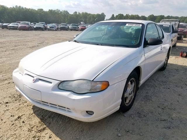 2G1WW12E859130766 - 2005 CHEVROLET MONTE CARL 白色 照片 2