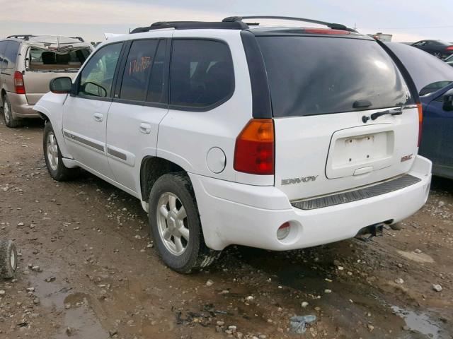 1GKDT13S442415042 - 2004 GMC ENVOY WHITE photo 3