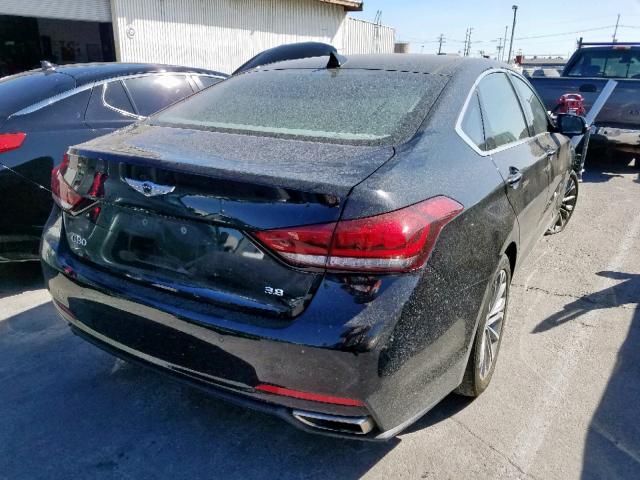 KMHGN4JE1HU171275 - 2017 HYUNDAI GENESIS BLACK photo 4