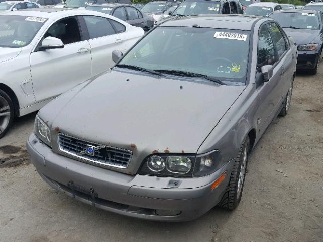 YV1VS27574F072369 - 2004 VOLVO S40 1.9T GRAY photo 2