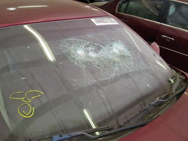 2G2WR524051325681 - 2005 PONTIAC GRAND PRIX BURGUNDY photo 9