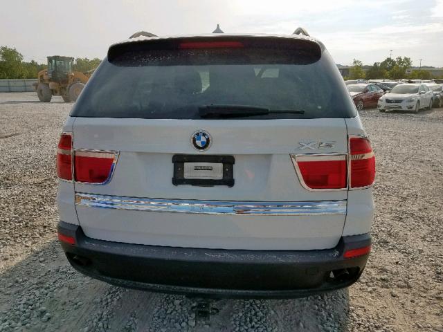 4USFE43577LY77131 - 2007 BMW X5 3.0I WHITE photo 10