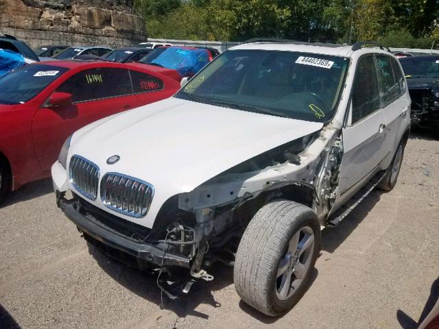 4USFE43577LY77131 - 2007 BMW X5 3.0I WHITE photo 2