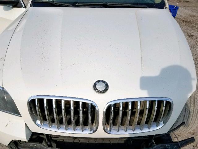 4USFE43577LY77131 - 2007 BMW X5 3.0I WHITE photo 7