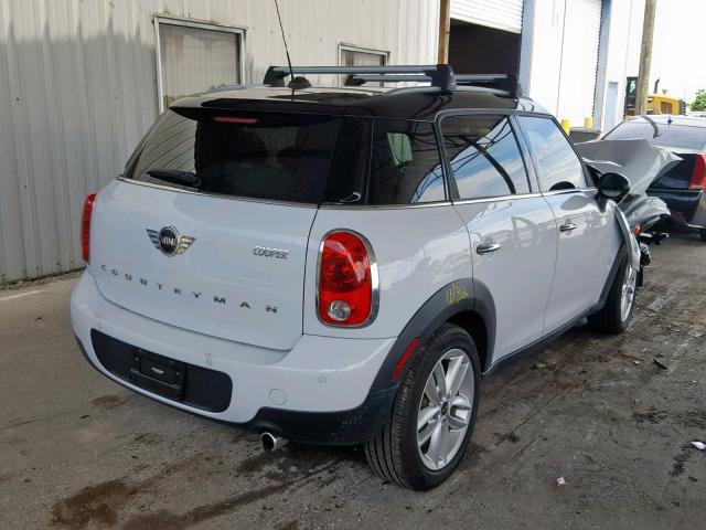 WMWZB3C55EWR39351 - 2014 MINI COOPER COU WHITE photo 4