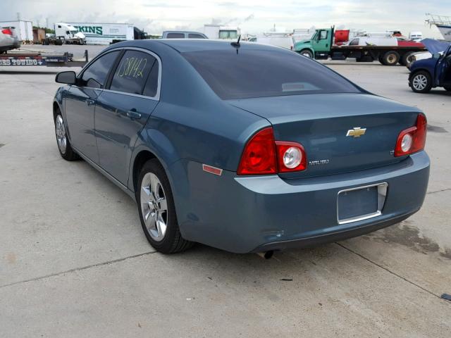 1G1ZH57BX9F221063 - 2009 CHEVROLET MALIBU 1LT 绿色 照片 3