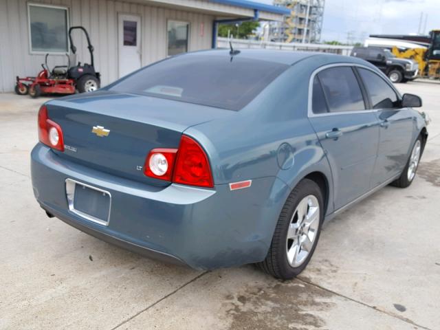 1G1ZH57BX9F221063 - 2009 CHEVROLET MALIBU 1LT 绿色 照片 4