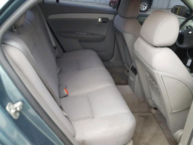 1G1ZH57BX9F221063 - 2009 CHEVROLET MALIBU 1LT 绿色 照片 6