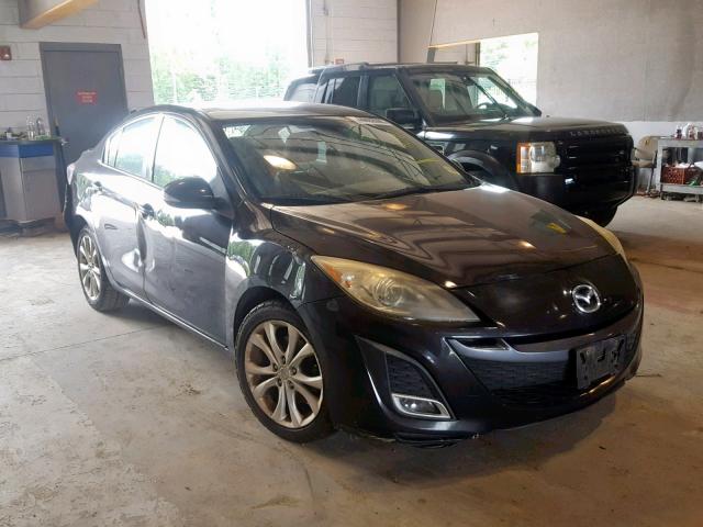 JM1BL1S54A1163356 - 2010 MAZDA 3 S BLACK photo 1