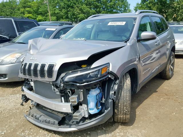 1C4PJMDX8KD275542 - 2019 JEEP CHEROKEE L GRAY photo 2