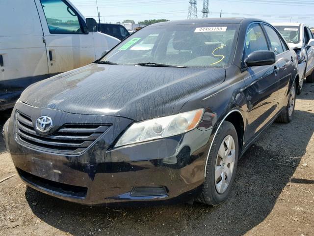 4T1BE46K77U091048 - 2007 TOYOTA CAMRY NEW BLACK photo 2