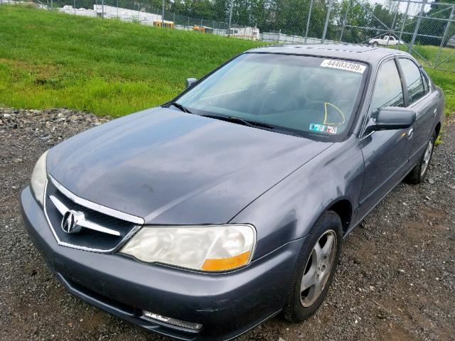 19UUA56683A001596 - 2003 ACURA 3.2TL GRAY photo 2