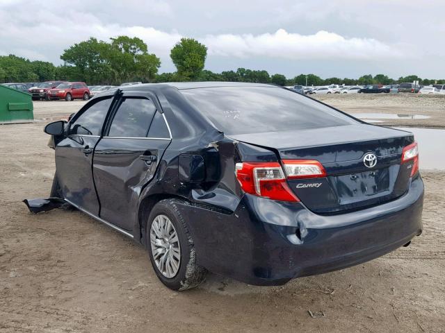 4T1BF1FK8CU518940 - 2012 TOYOTA CAMRY BASE BLACK photo 3