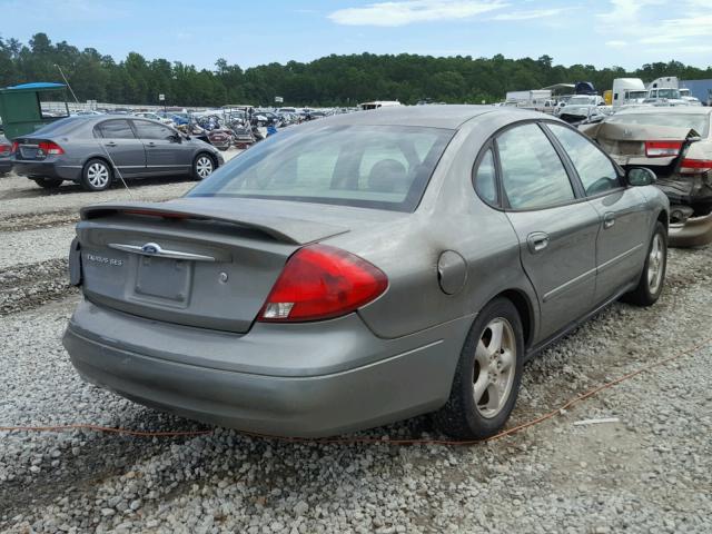 1FAFP55S62A256451 - 2002 FORD TAURUS SES GREEN photo 4