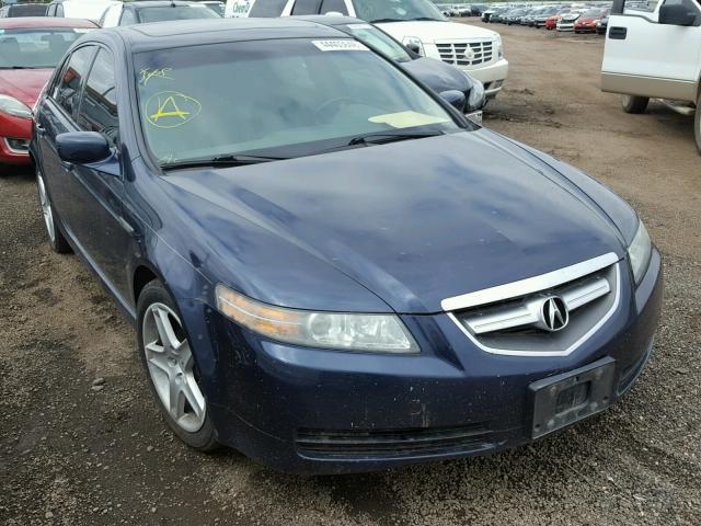 19UUA66255A046890 - 2005 ACURA TL BLUE photo 1