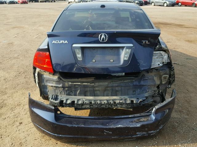 19UUA66255A046890 - 2005 ACURA TL BLUE photo 9