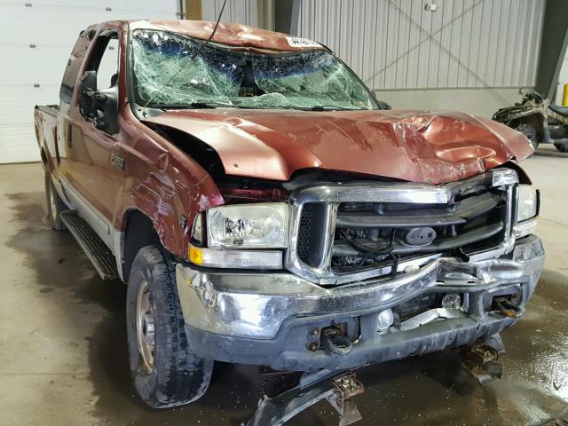 1FTSX31S33EB34997 - 2003 FORD F350 SRW S MAROON photo 1