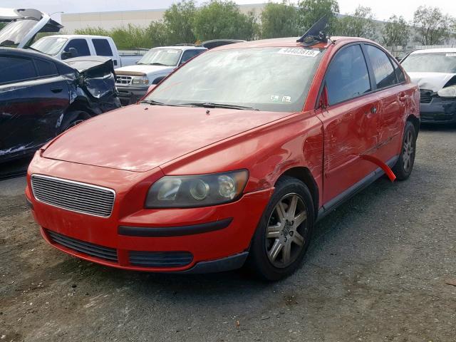 YV1MS382662174813 - 2006 VOLVO S40 2.4I RED photo 2