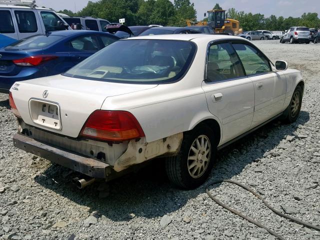 JH4UA265XWC006908 - 1998 ACURA 2.5TL WHITE photo 4