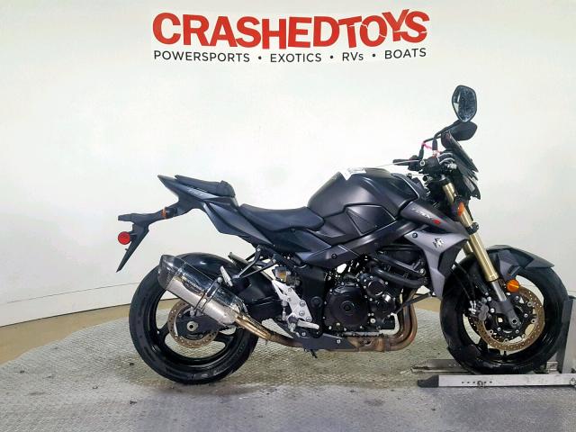 JS1GR7NA3F2102334 - 2015 SUZUKI GSX-S750 BLACK photo 1