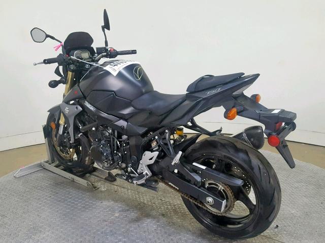 JS1GR7NA3F2102334 - 2015 SUZUKI GSX-S750 BLACK photo 6